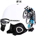 MOON Skateboard Snow Ski Snowboard Helmet