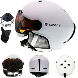 LOCLE Goggles Ski Helmet