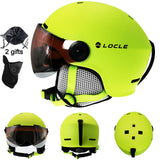 LOCLE Goggles Ski Helmet
