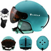 LOCLE Goggles Ski Helmet
