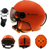 LOCLE Goggles Ski Helmet